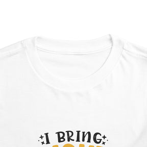 Toddler Short Sleeve Tee "I Bring Light..."