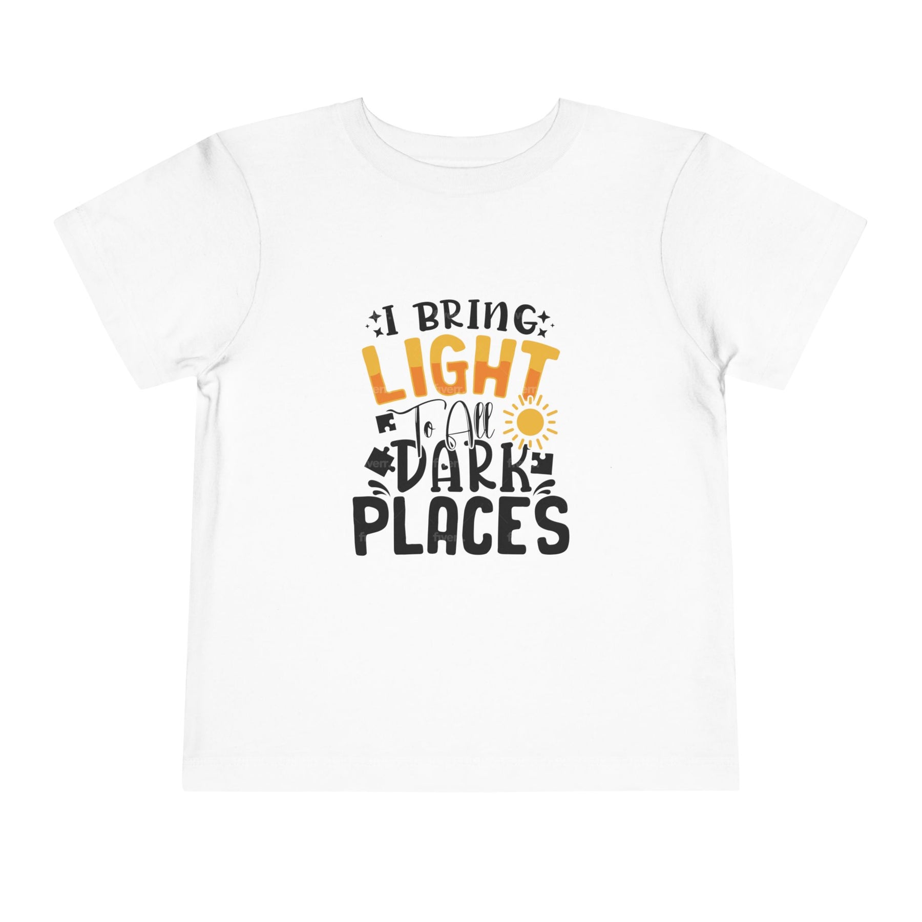 Toddler Short Sleeve Tee "I Bring Light..."