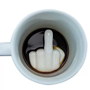 Fun Spoof Middle Finger Falk Coffee Boyfriend Cup