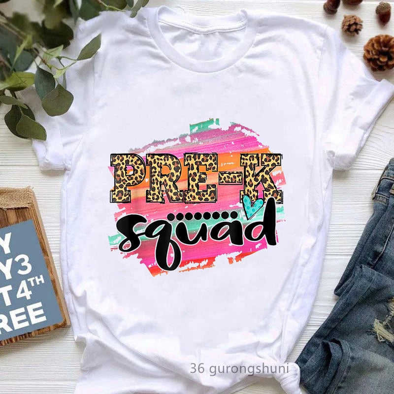 Teaching Is A Walk In The Park Graphic Print T Shirt Women Jurassic Dinosaur Funny Tshirt Femme Teacher Life/Spirit T-Shirt