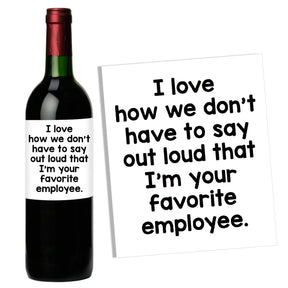 4Pcs Wine Bottle Labels Wine Bottle Stickers Wine Bottle Stickers For Dear Friends Coworker Gift  Funny Coworker Gift